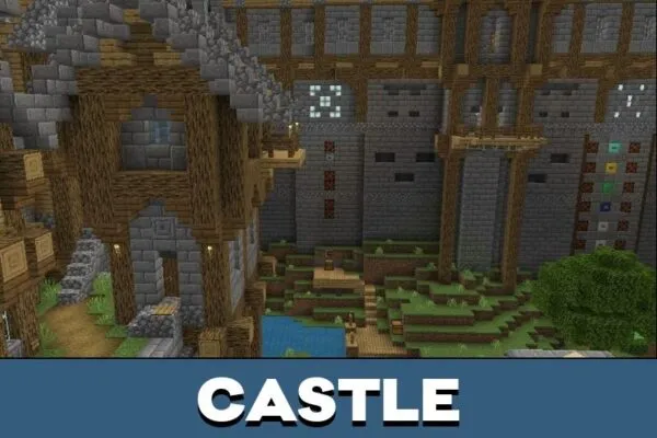 Castle from Glide Mini Game Map for Minecraft PE