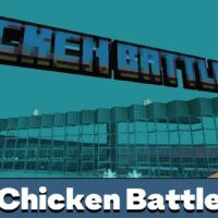 Chicken Battle Arena Map for Minecraft PE