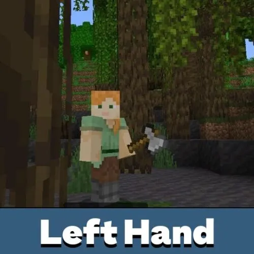 Complex Left Hand Texture Pack for Minecraft PE