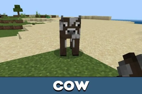 Cow from Fresh Animations Texture Pack for Minecraft PE