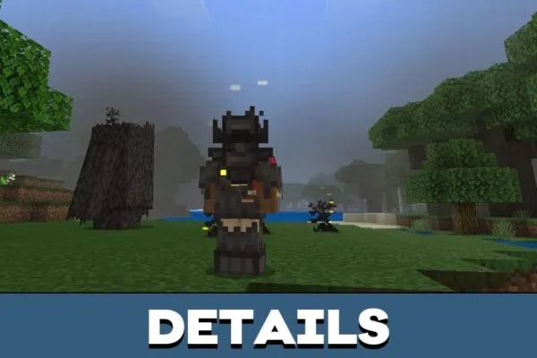 Details from Crunching Mod for Minecraft PE