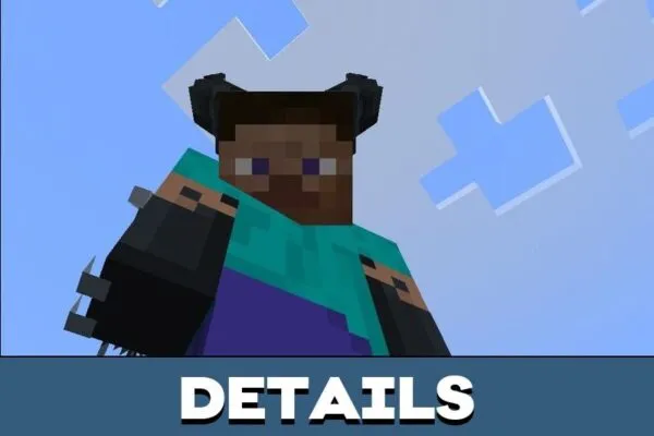 Details from Dragon Man for Minecraft PE