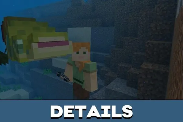 Details from Monster Fish Mod for Minecraft PE