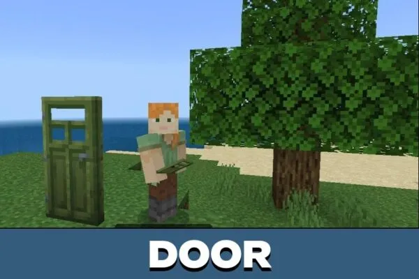 Door from Wilder World Mod for Minecraft PE