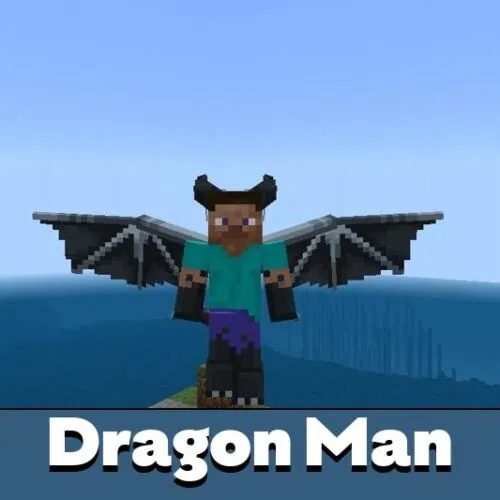 Dragon Man Mod for Minecraft PE