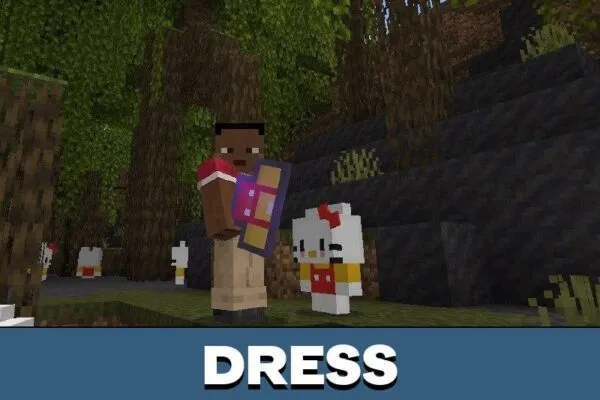 Dress from Kitty Mod for Minecraft PE