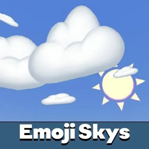 Emoji Skys Texture Pack for Minecraft PE