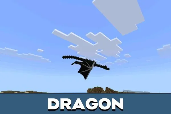 Creature from Ender Dragon Mod for Minecraft PE