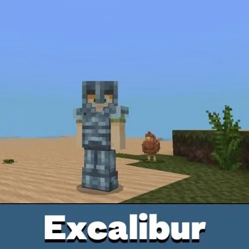 Excalibur Texture Pack for Minecraft PE