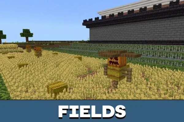 Fields from Techno Games Map for Minecraft PE