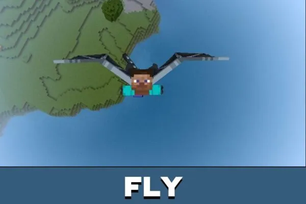 Fly from Dragon Man for Minecraft PE