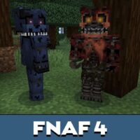 FNAF 4 Mod for Minecraft PE