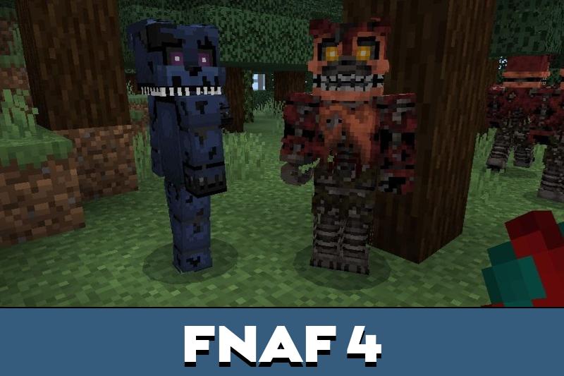 FNAF 4 Mod for Minecraft PE