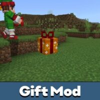 Gift Mod for Minecraft PE