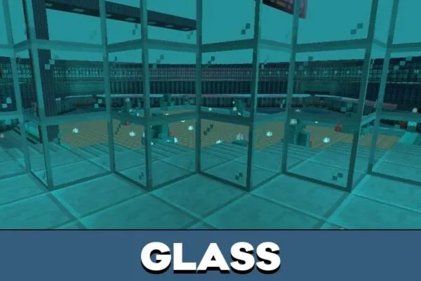 Glass from Chicken Battle Arena Map for Minecraft PE