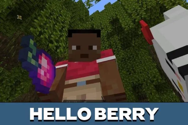 Hello Berry from Kitty Mod for Minecraft PE