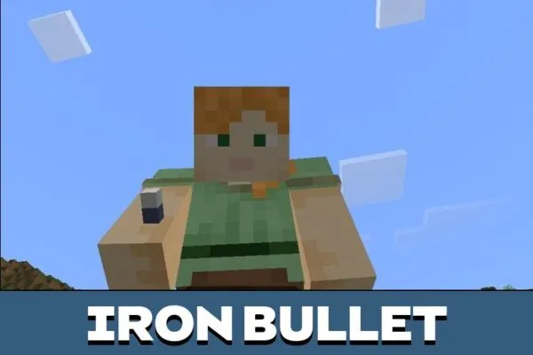 Iron Bullet from JFC Guns Mod for Minecraft PE