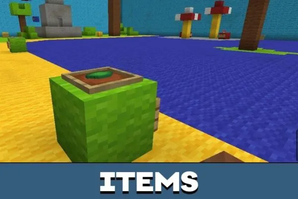 Items from Free Edition Map for Minecraft PE