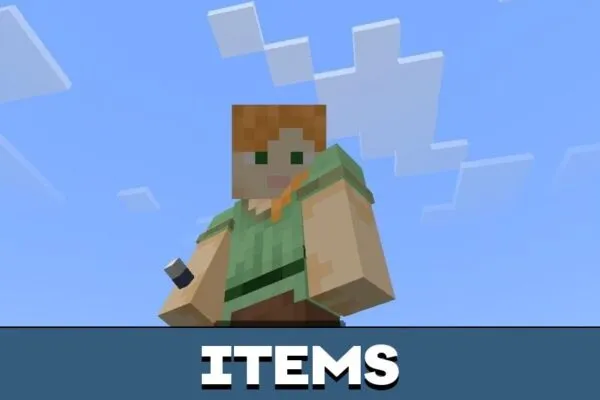 Items from JFC Guns Mod for Minecraft PE