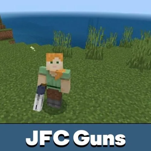 JFC Guns Mod for Minecraft PE