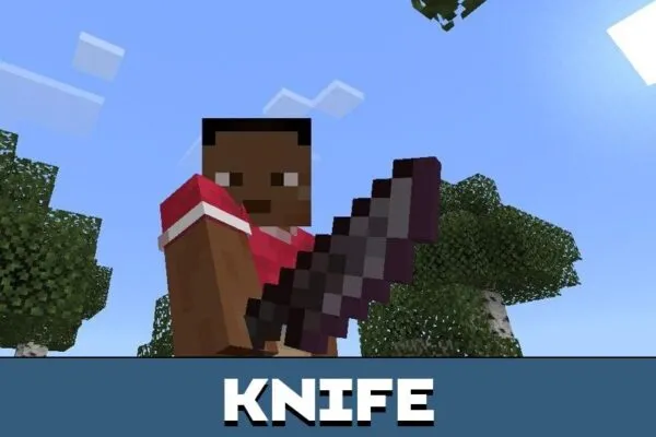 Knife from Farmers Delight Mod for Minecraft PE