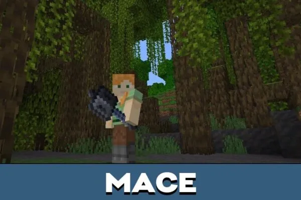 Mace from Complex Left Hand Texture Pack for Minecraft PE