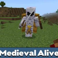 Medieval Alive Mod for Minecraft PE