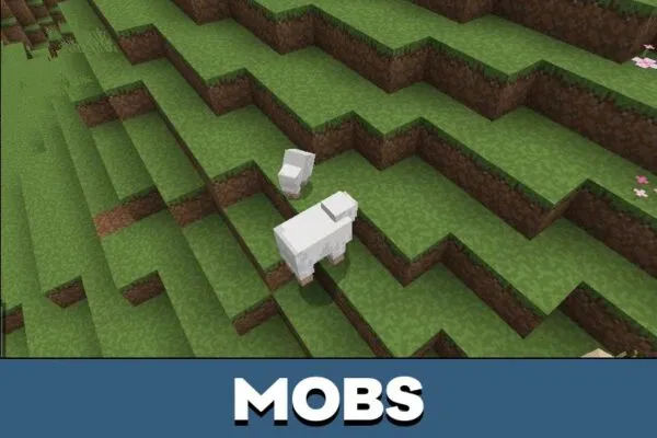 Mobs from Single Pixels Texture Pack for Minecraft PE