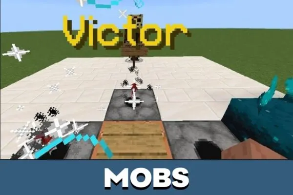 Mobs from Tutorial Command Block Map for Minecraft PE