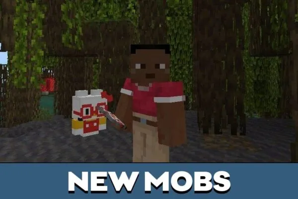 New Mobs from Kitty Mod for Minecraft PE