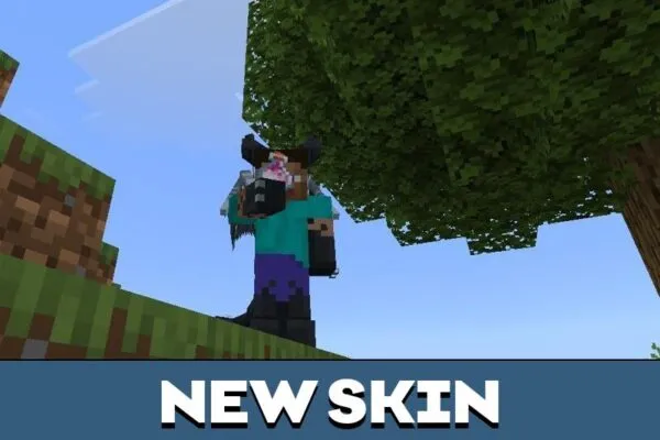 New Skin from Dragon Man for Minecraft PE