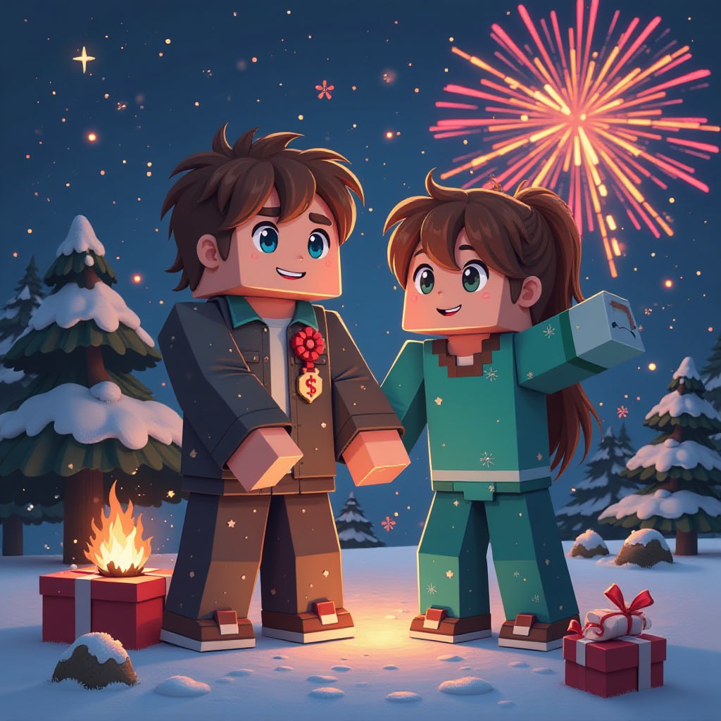 New Year's Contest Minecraft