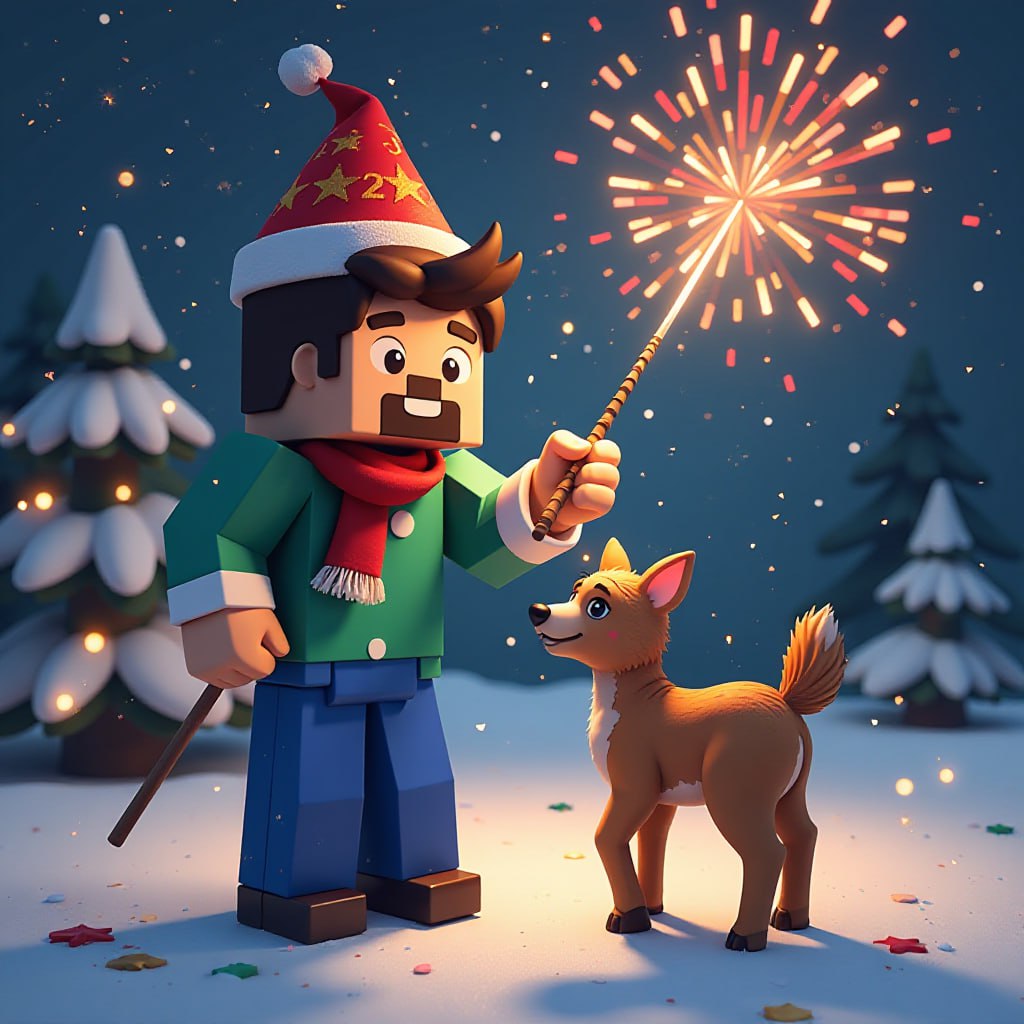 New Year's Minecraft Contest