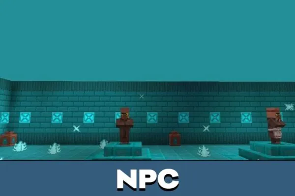 NPC from Chicken Battle Arena Map for Minecraft PE