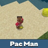 Pac Man Mod for Minecraft PE