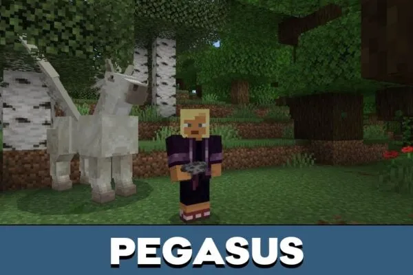 Pegasus from Horse Mod for Minecraft PE