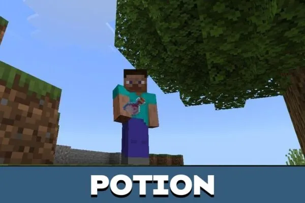 Potion from Dragon Man for Minecraft PE