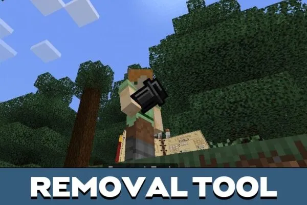 Removal Tool from Fruit Furniture Mod for Minecraft PE