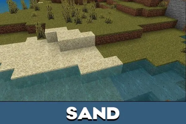 Sand from Classic 3D Texture Pack for Minecraft PE