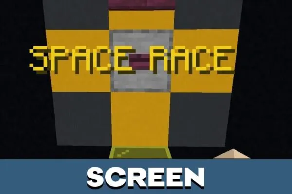 Screen from Parkour Race Game Map for Minecraft PE