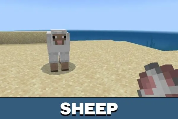 Sheep from Fresh Animations Texture Pack for Minecraft PE