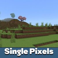 Single Pixels Texture Pack for Minecraft PE