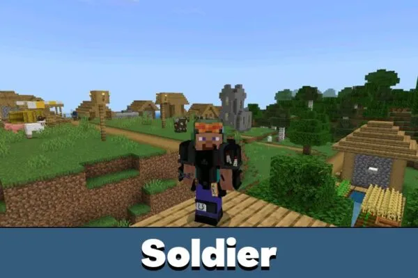 Soldier from Warhammer 40000 Mod for Minecraft PE