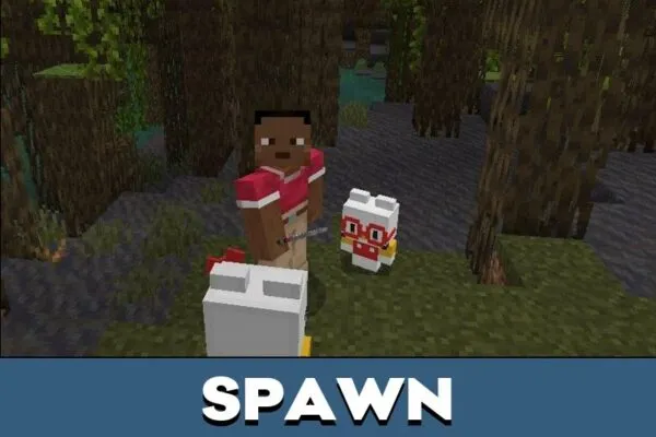 Spawn from Kitty Mod for Minecraft PE