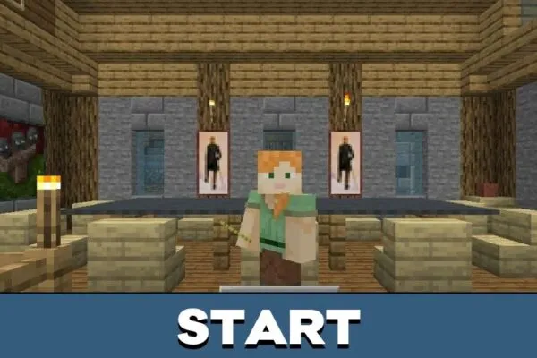 Start from Glide Mini Game Map for Minecraft PE