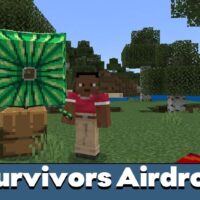 Survivors Airdrop Mod for Minecraft PE