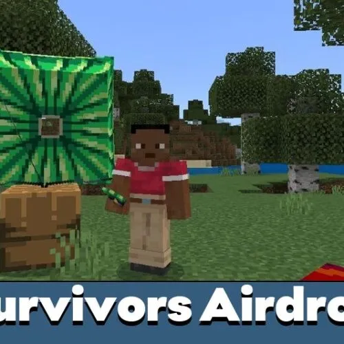 Survivors Airdrop Mod for Minecraft PE