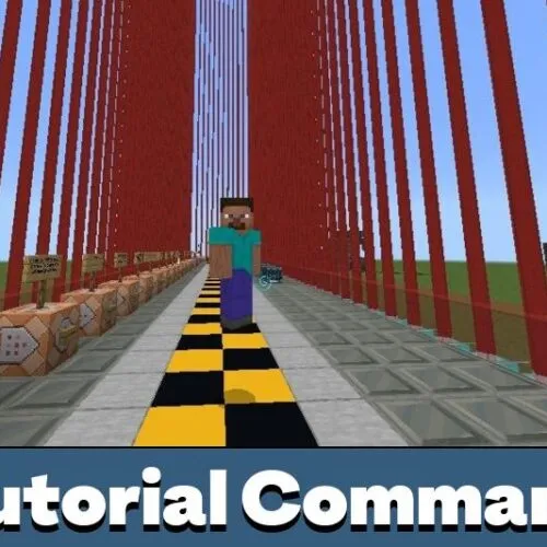 Tutorial Command Block Map for Minecraft PE