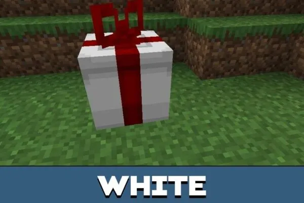 White from Gift Mod for Minecraft PE