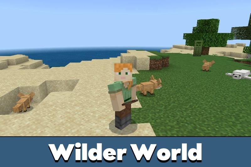 Wilder World Mod for Minecraft PE